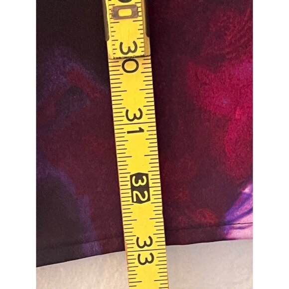 Calvin Klein Women 2X Tunic Blouse Pockets Roll Tab Sleeve Button Up Sheer Plus - Picture 11 of 13